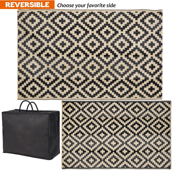 Foldable Packaging for Large Outdoor Mats